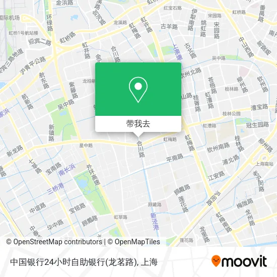 中国银行24小时自助银行(龙茗路)地图