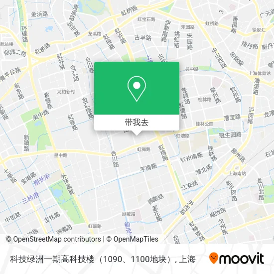 科技绿洲一期高科技楼（1090、1100地块）地图