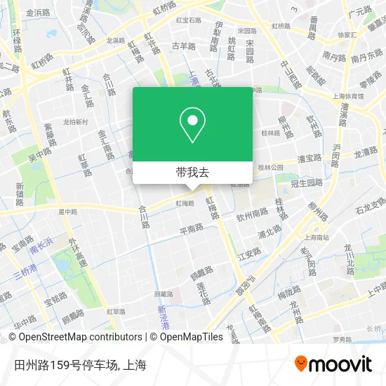 田州路159号停车场地图