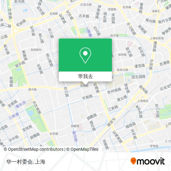 华一村委会地图