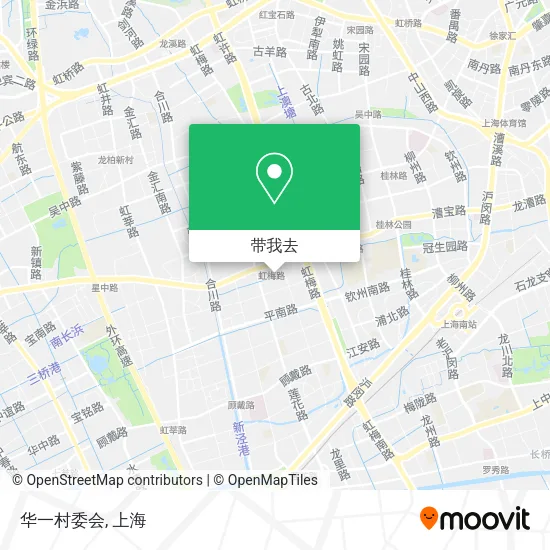 华一村委会地图