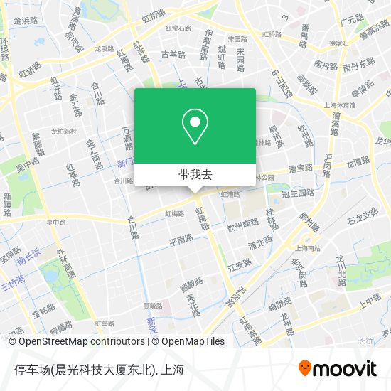 停车场(晨光科技大厦东北)地图
