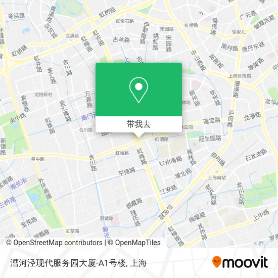 漕河泾现代服务园大厦-A1号楼地图