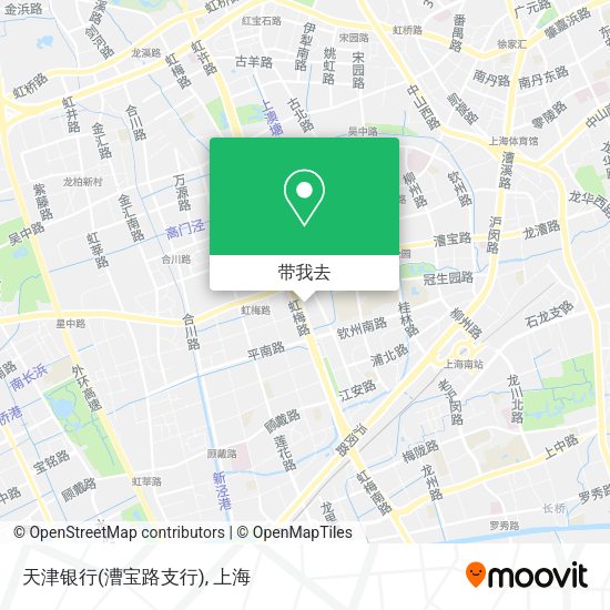 天津银行(漕宝路支行)地图