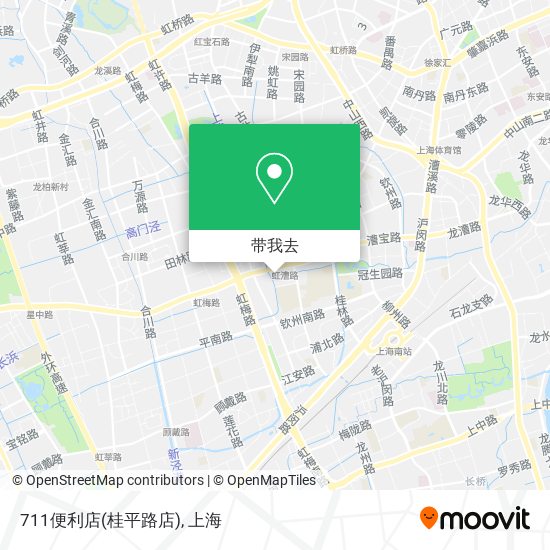 711便利店(桂平路店)地图