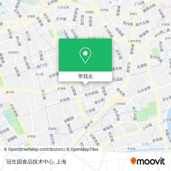 冠生园食品技术中心地图