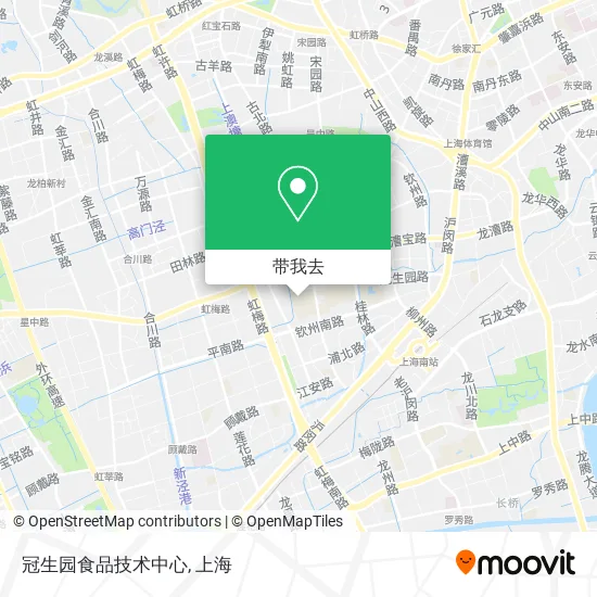 冠生园食品技术中心地图