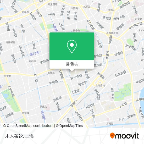 木木茶饮地图