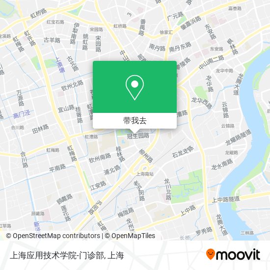 上海应用技术学院-门诊部地图