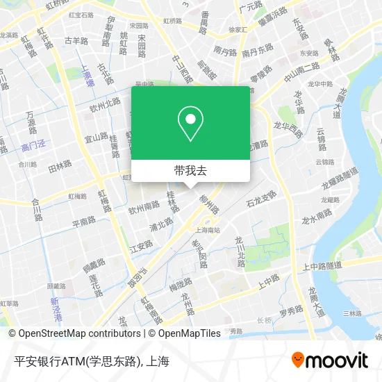 平安银行ATM(学思东路)地图