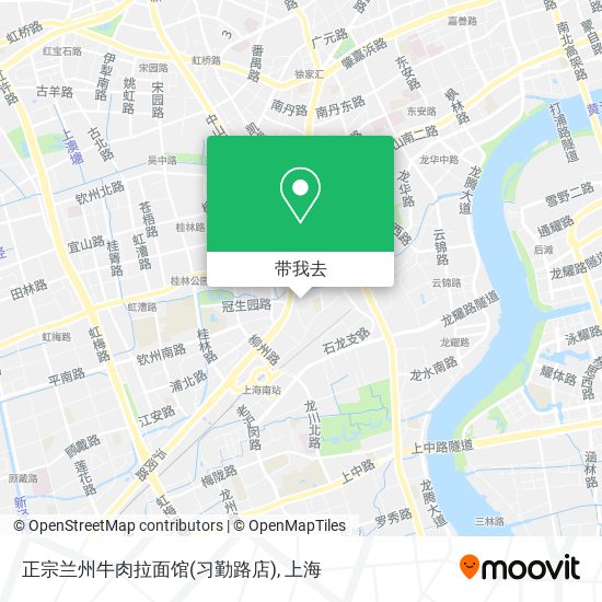 正宗兰州牛肉拉面馆(习勤路店)地图