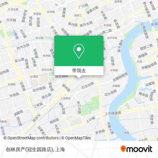 创林房产(冠生园路店)地图