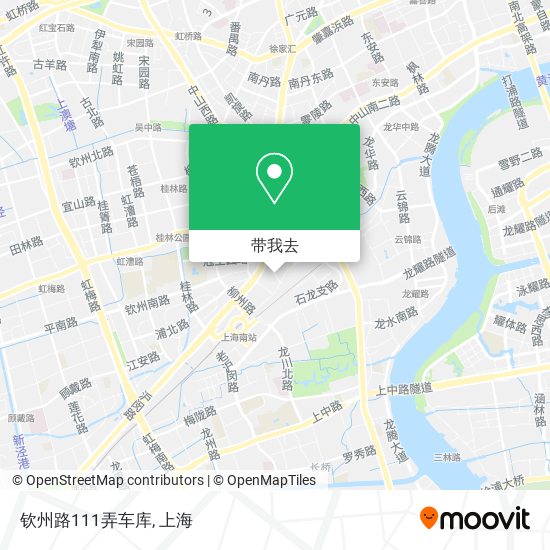 钦州路111弄车库地图