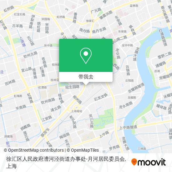 徐汇区人民政府漕河泾街道办事处-月河居民委员会地图