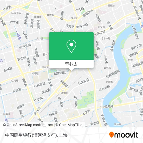 中国民生银行(漕河泾支行)地图