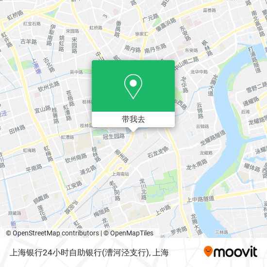 上海银行24小时自助银行(漕河泾支行)地图
