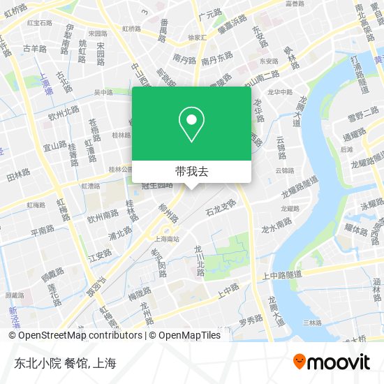 东北小院    餐馆地图