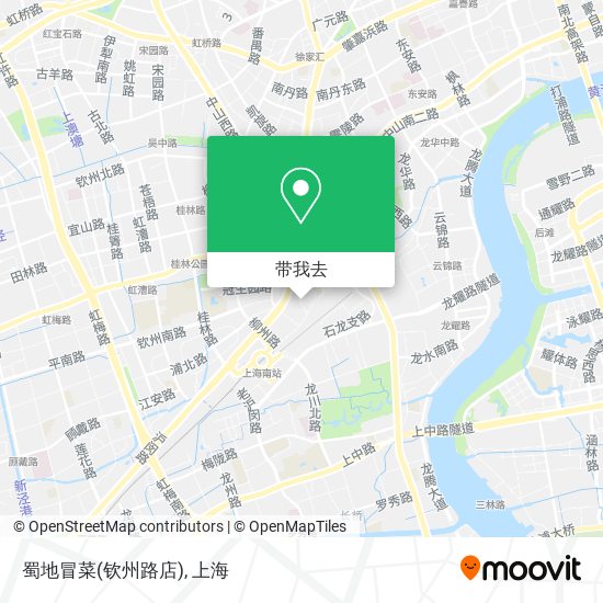 蜀地冒菜(钦州路店)地图