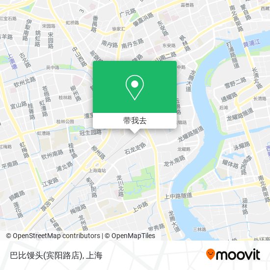 巴比馒头(宾阳路店)地图