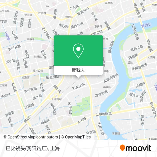 巴比馒头(宾阳路店)地图