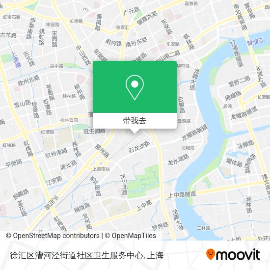 徐汇区漕河泾街道社区卫生服务中心地图