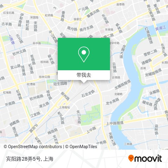 宾阳路28弄5号地图