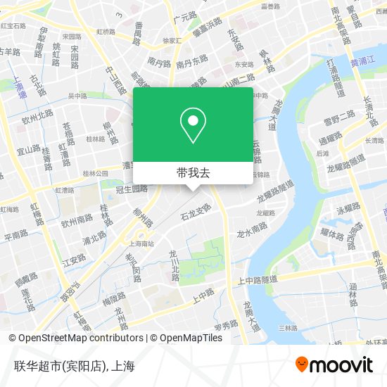 联华超市(宾阳店)地图