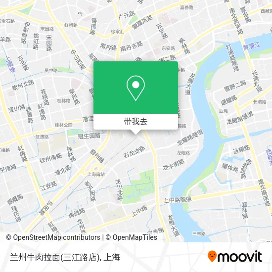 兰州牛肉拉面(三江路店)地图