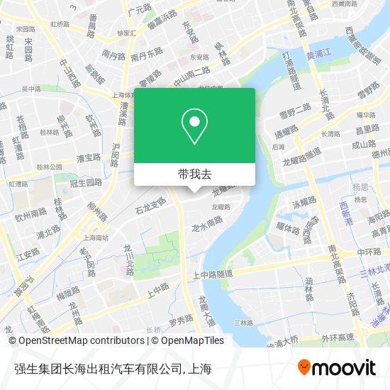 强生集团长海出租汽车有限公司地图