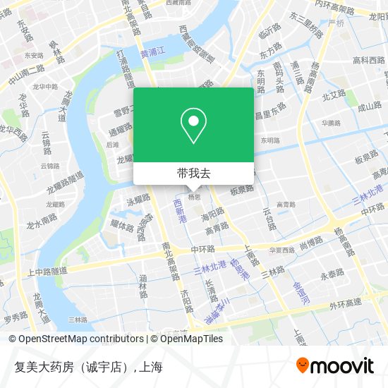 复美大药房（诚宇店）地图