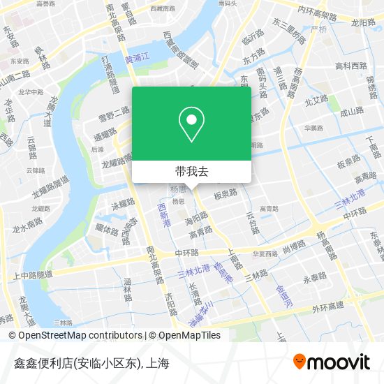 鑫鑫便利店(安临小区东)地图