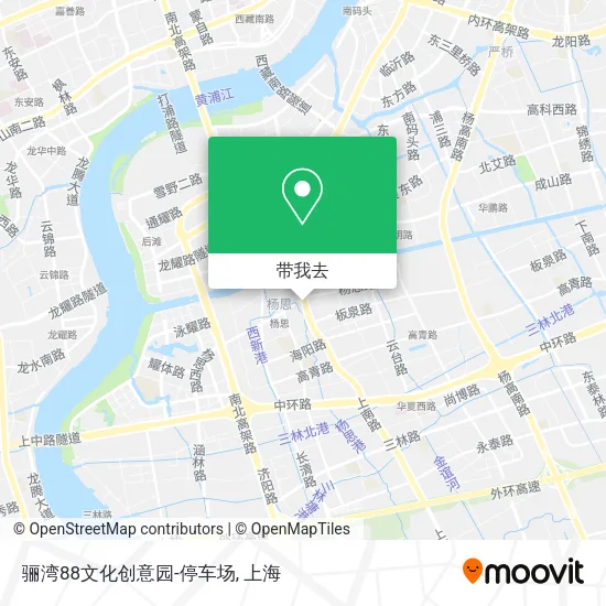 骊湾88文化创意园-停车场地图