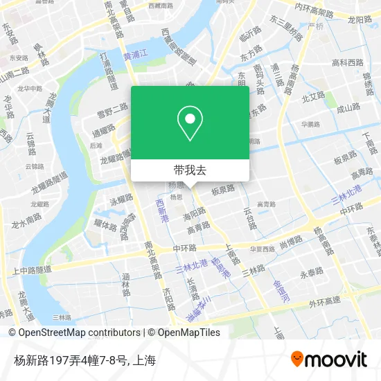 杨新路197弄4幢7-8号地图