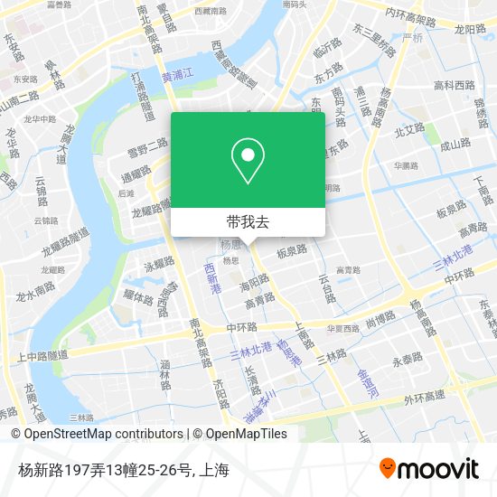 杨新路197弄13幢25-26号地图