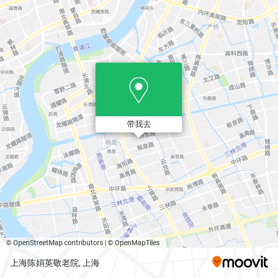 上海陈娟英敬老院地图