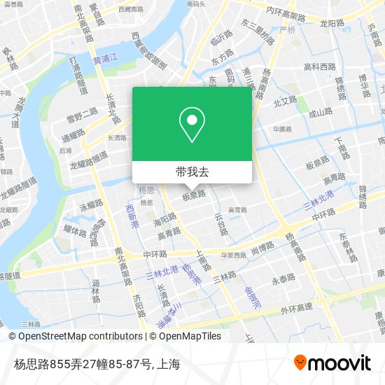 杨思路855弄27幢85-87号地图