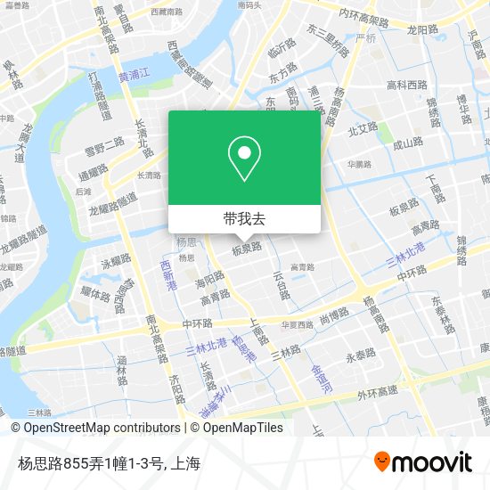 杨思路855弄1幢1-3号地图