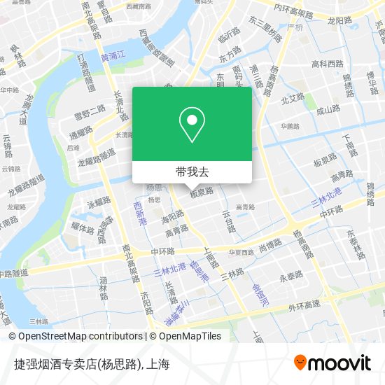 捷强烟酒专卖店(杨思路)地图