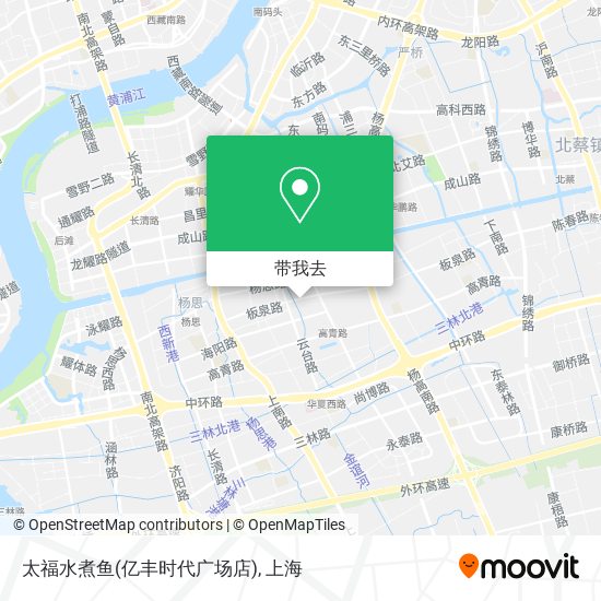 太福水煮鱼(亿丰时代广场店)地图