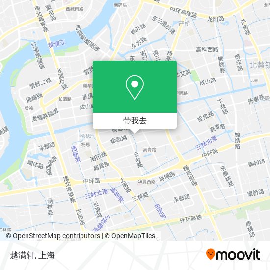 越满轩地图