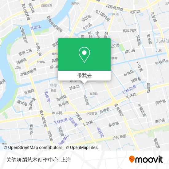 关韵舞蹈艺术创作中心地图