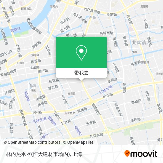 林内热水器(恒大建材市场内)地图