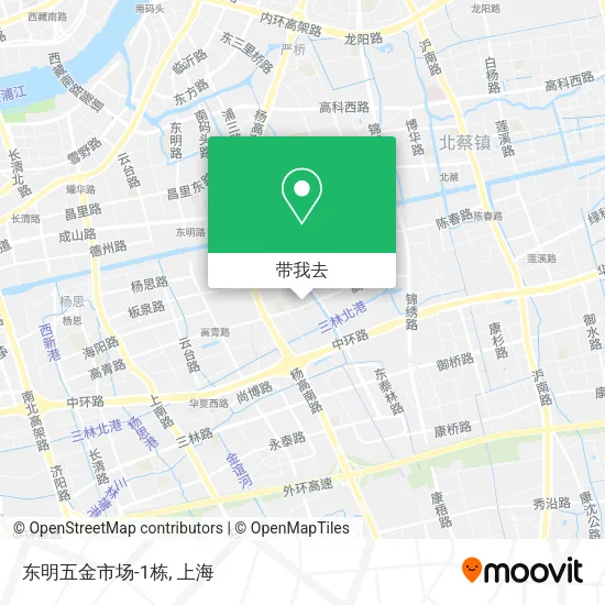 东明五金市场-1栋地图