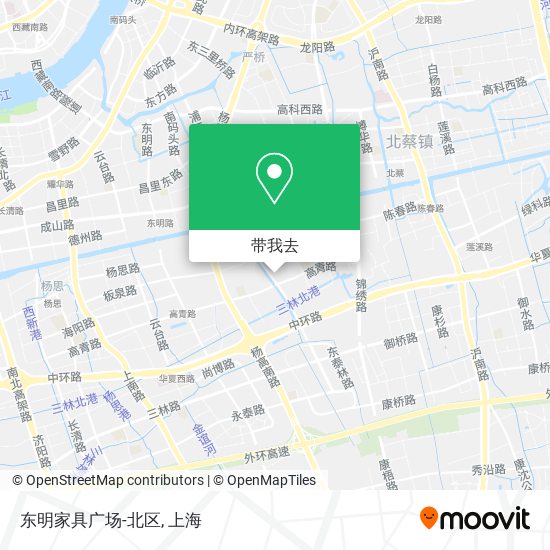 东明家具广场-北区地图