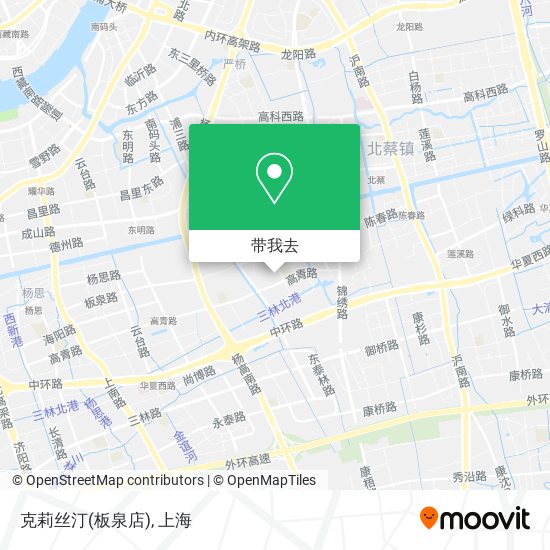 克莉丝汀(板泉店)地图