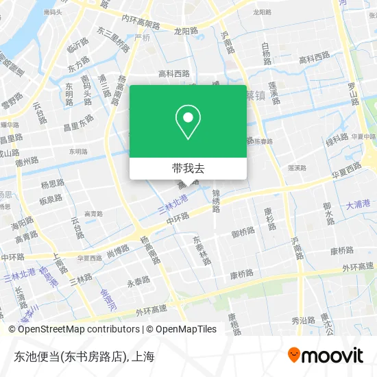 东池便当(东书房路店)地图