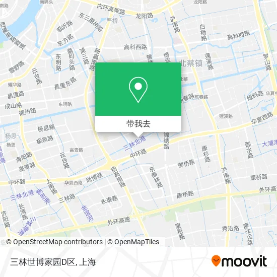三林世博家园D区地图