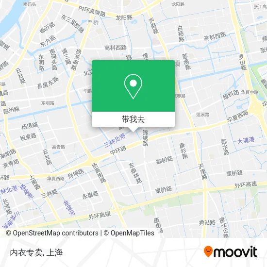内衣专卖地图