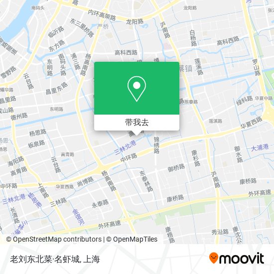 老刘东北菜·名虾城地图