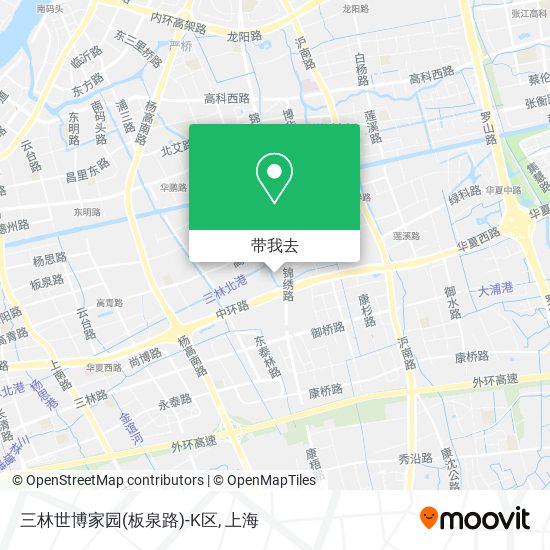 三林世博家园(板泉路)-K区地图